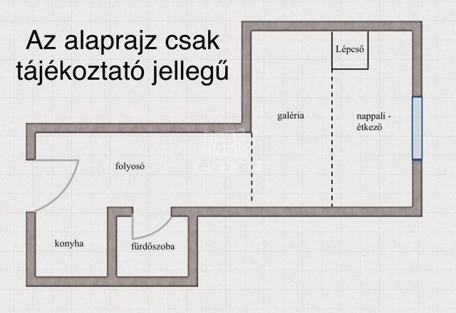 Eladó téglalakás, Budapesten, VI. kerületben 54.8 M Ft, 1 szobás