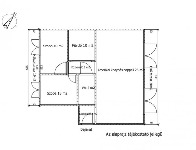 Eladó téglalakás, Győrújfalun 92.99 M Ft, 3 szobás