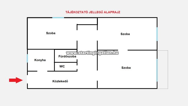 Eladó panellakás, Budapesten, VIII. kerületben, Szigony utcában