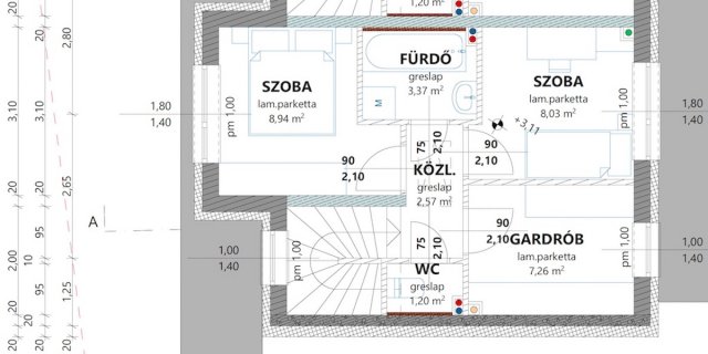 Eladó sorház, Székesfehérvárott, Tasnádi utcában 79.8 M Ft