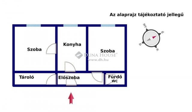 Eladó családi ház, Tinnyén 47.6 M Ft, 2 szobás