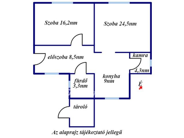 Eladó családi ház, Szarvason 24.9 M Ft, 2 szobás