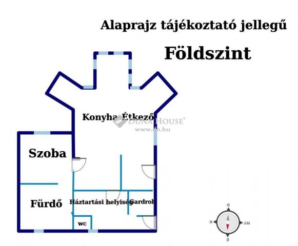 Eladó családi ház, Fonyódon 74.9 M Ft, 2 szobás