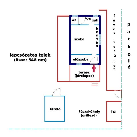 Eladó nyaraló, Szentendrén 45.5 M Ft, 1 szobás