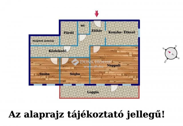 Eladó panellakás, Budapesten, XX. kerületben 39.9 M Ft, 3 szobás