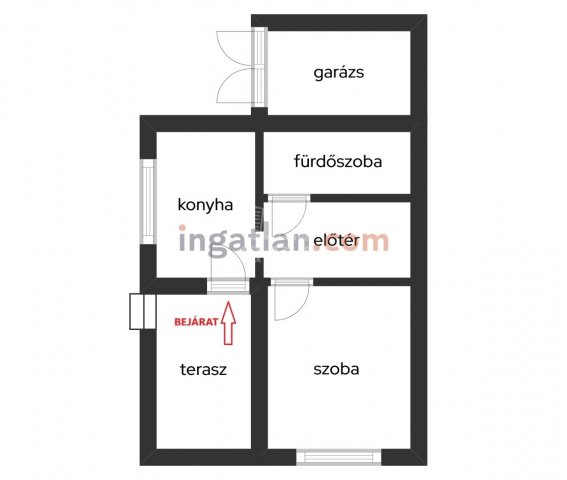 Eladó családi ház, Szigetszentmiklóson 44.7 M Ft, 1 szobás