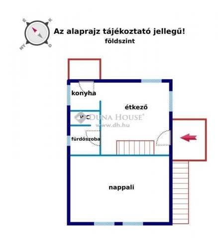 Eladó családi ház, Tápiószecsőn 65.9 M Ft, 3 szobás