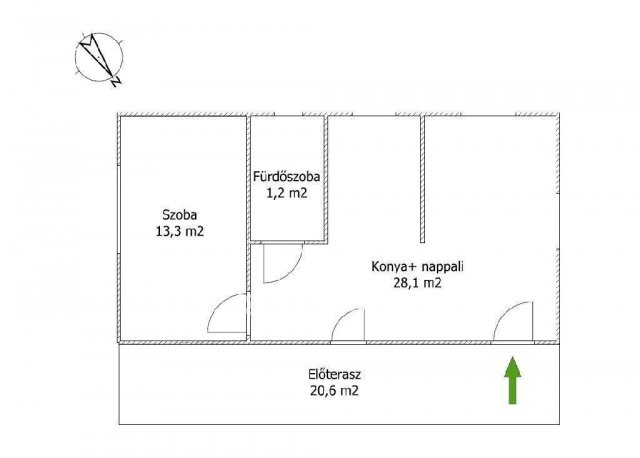 Eladó nyaraló, Szentesen 17.9 M Ft, 2 szobás