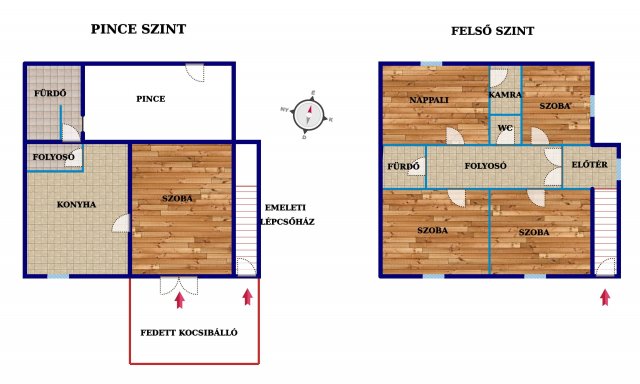 Eladó családi ház, Csóron 49.99 M Ft, 5 szobás