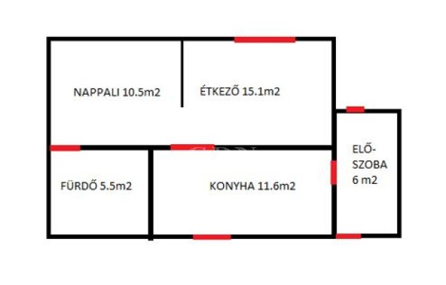 Eladó családi ház, Nagybörzsönyön 42.9 M Ft, 2 szobás