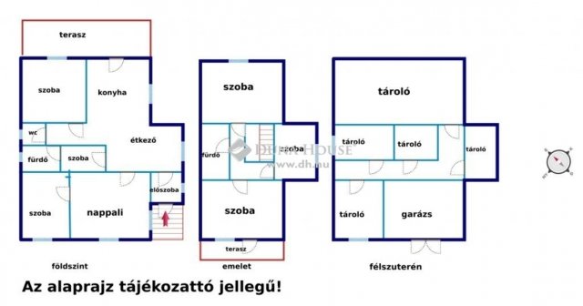 Eladó családi ház, Szentmártonkátán 49.9 M Ft, 7 szobás