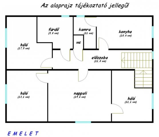 Eladó családi ház, Szegeden 74.9 M Ft, 5 szobás