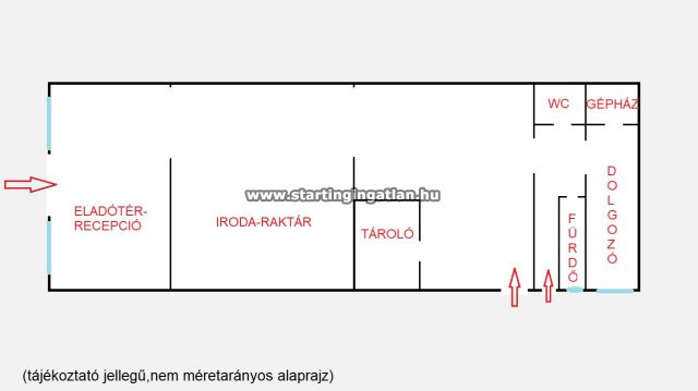 Kiadó üzlethelyiség, XVIII. kerületben, Dózsa György utcában