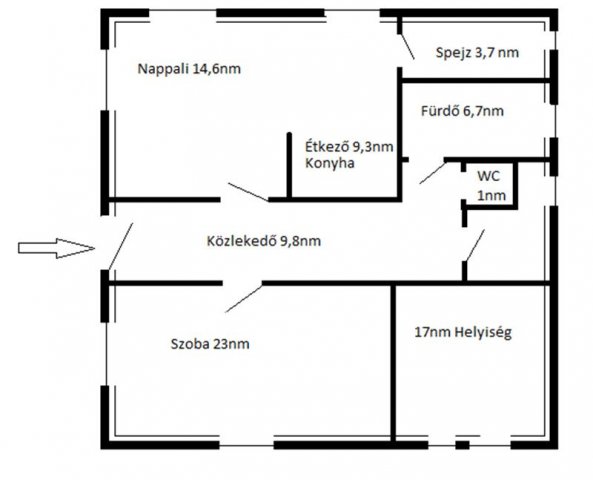 Eladó családi ház, Dömsödön 40.99 M Ft, 5 szobás