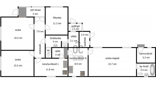 Eladó családi ház, Kisvárdán 38.9 M Ft, 4 szobás