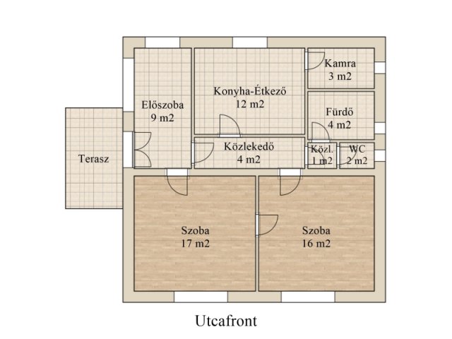 Eladó családi ház, Szigetszentmiklóson 47 M Ft, 2 szobás