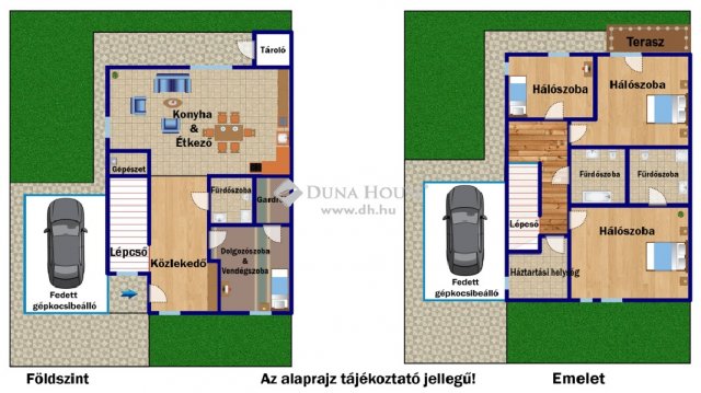 Eladó ikerház, Budapesten, XVIII. kerületben 147.5 M Ft, 5 szobás