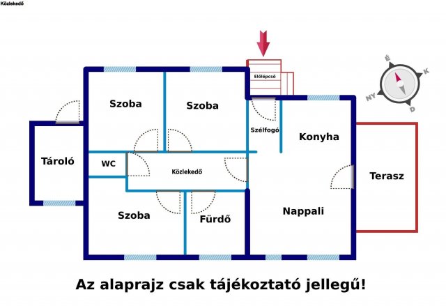 Eladó ikerház, Monoron 67.99 M Ft, 4 szobás