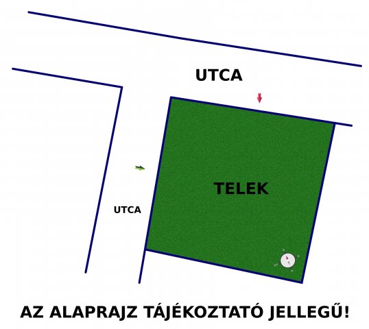 Eladó telek, Cegléden 12.8 M Ft / költözzbe.hu