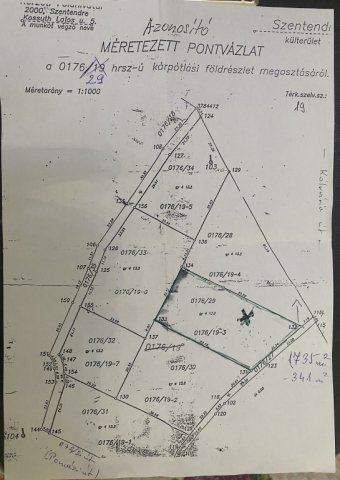 Eladó telek, Szentendrén 5.1 M Ft / költözzbe.hu