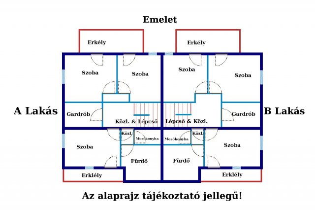 Eladó ikerház, Budapesten, XVIII. kerületben 135 M Ft, 4 szobás