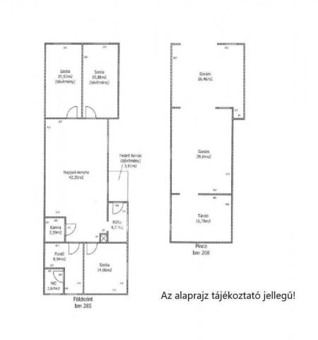 Eladó családi ház, Szigetszentmiklóson 56.8 M Ft, 5 szobás