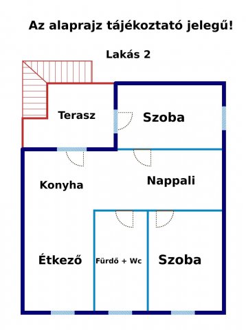 Eladó téglalakás, Budapesten, XV. kerületben 81 M Ft, 2 szobás