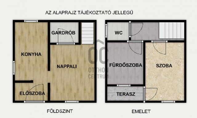 Eladó családi ház, Monorierdőn 45 M Ft, 2 szobás