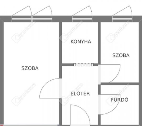 Eladó panellakás, Debrecenben 42.5 M Ft, 2 szobás