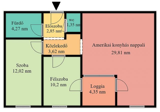 Eladó téglalakás, Budapesten, IV. kerületben 69.158 M Ft