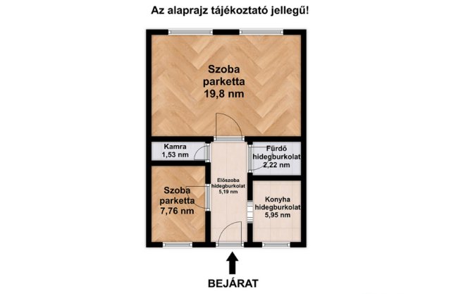 Eladó téglalakás, Szegeden 33.9 M Ft, 1+1 szobás