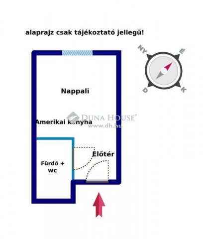 Eladó téglalakás, Szigetszentmiklóson 24.9 M Ft, 1 szobás