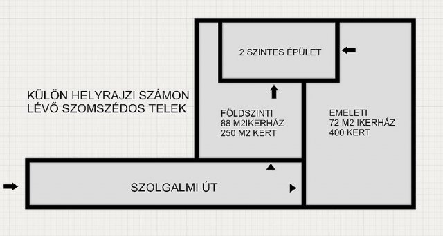 Eladó ikerház, Budapesten, XV. kerületben 64.9 M Ft, 3 szobás