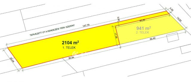 Eladó telek, Tiszafüreden 17.9 M Ft / költözzbe.hu