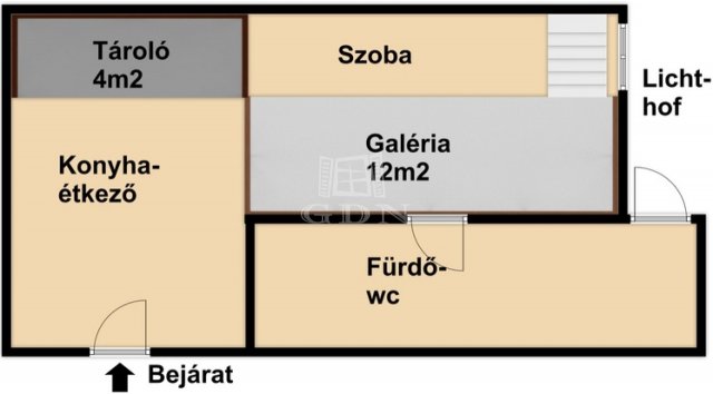 Eladó téglalakás, Budapesten, VII. kerületben, Nefelejcs utcában