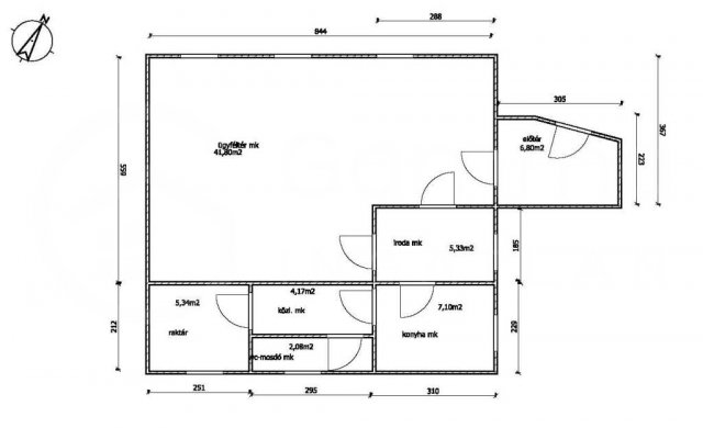 Eladó családi ház, Aszalón 8.855 M Ft, 1+1 szobás