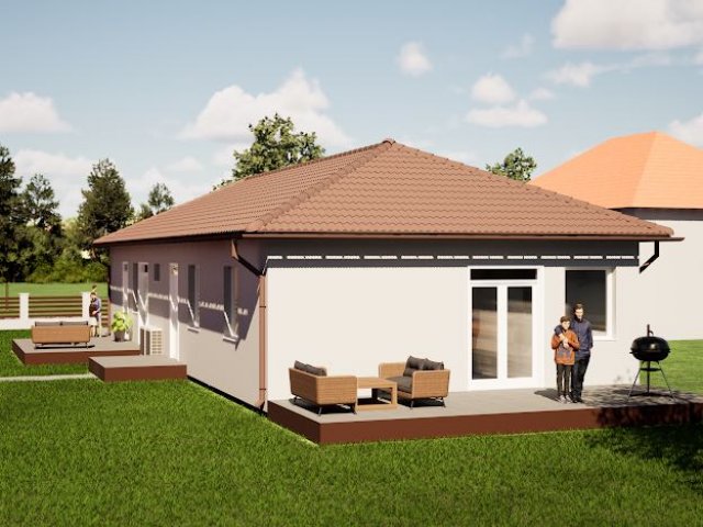 Eladó ikerház, Pilisen 59.9 M Ft, 3 szobás / költözzbe.hu