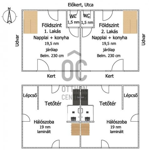 Eladó családi ház, Makón 54.9 M Ft, 4 szobás