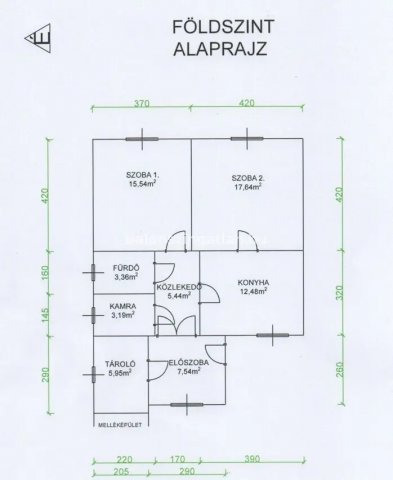 Eladó családi ház, Nyíregyházán 17.9 M Ft, 3 szobás