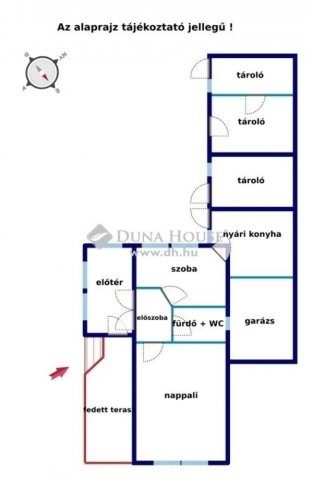 Eladó családi ház, Vecsésen 51 M Ft, 2 szobás
