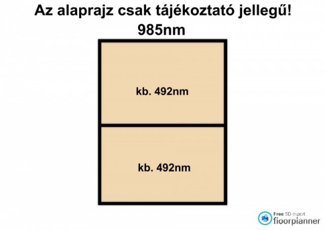 Eladó telek, Mindszenten 3.5 M Ft / költözzbe.hu