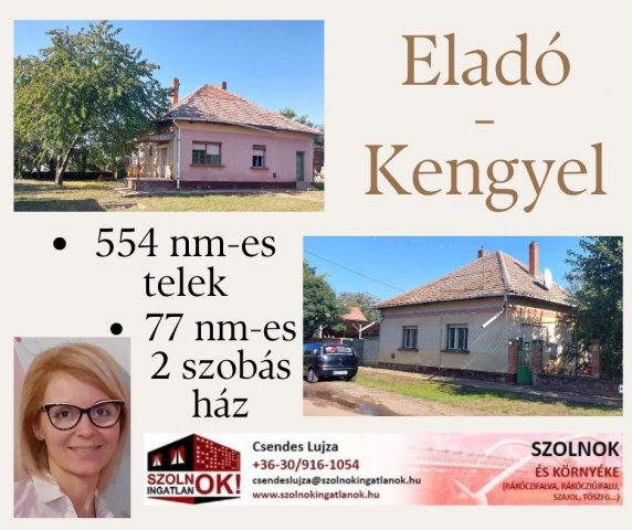 Eladó családi ház, Kengyelen 7.99 M Ft, 2 szobás