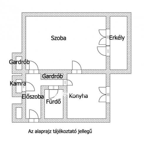 Eladó téglalakás, Budapesten, XX. kerületben 32.9 M Ft, 1 szobás