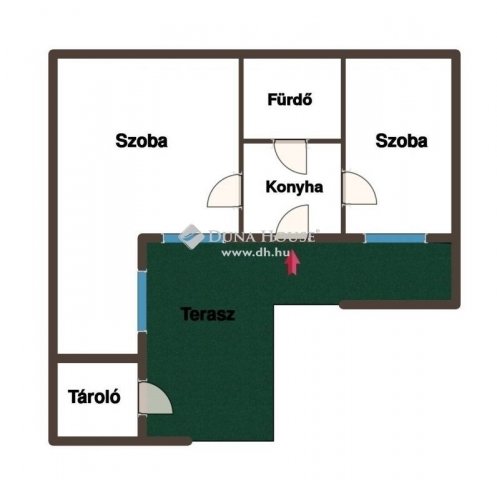Eladó családi ház, Budapesten, XIX. kerületben 41 M Ft, 2 szobás
