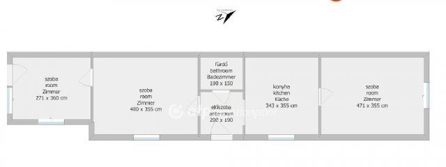 Eladó családi ház, Kazáron 5.88 M Ft, 3 szobás