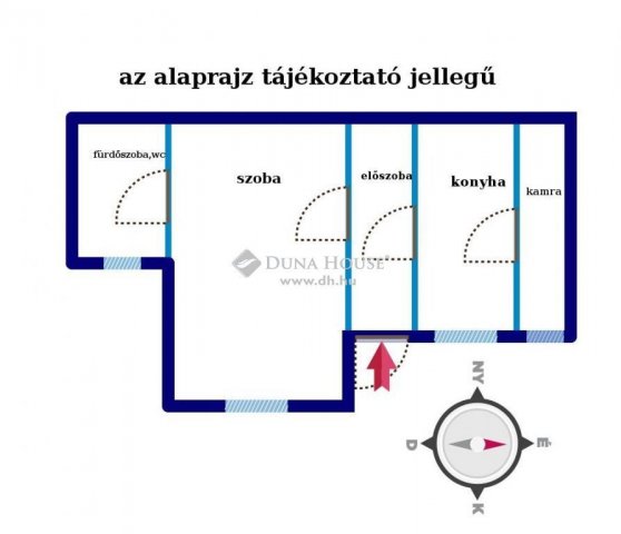 Eladó téglalakás, Budapesten, IX. kerületben 28.9 M Ft, 1 szobás