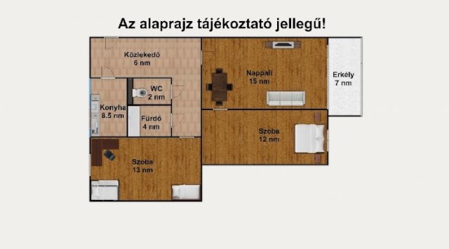 Eladó panellakás, Budapesten, VIII. kerületben 71.9 M Ft