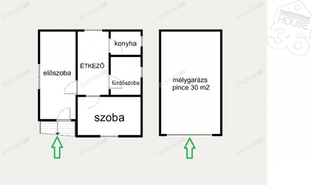 Eladó családi ház, Kecskeméten 29.9 M Ft, 1 szobás