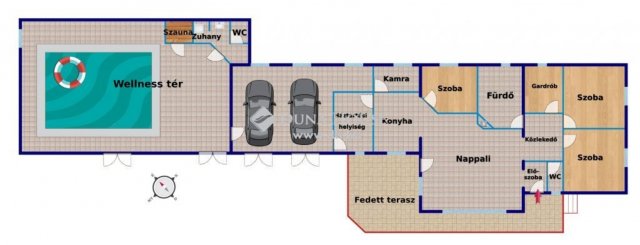 Eladó családi ház, Abában 75 M Ft, 4 szobás