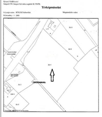 Eladó telek, Röszkén 110 M Ft / költözzbe.hu